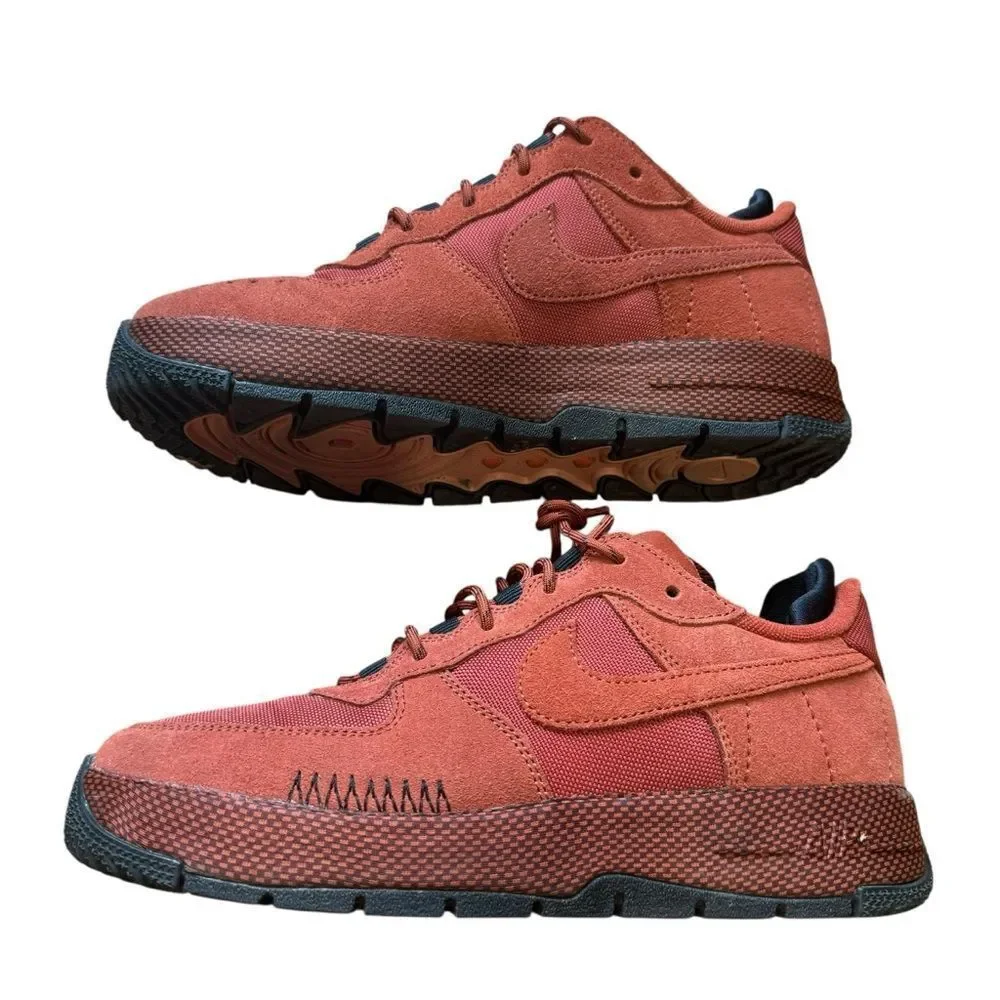 Nike Air Force 1 Wild sneakers in Rugged orange